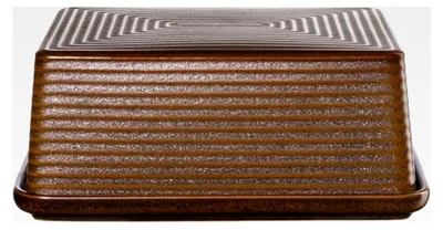 Produktbild von Butterdose Brown 15,3 cm