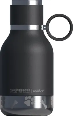 Image de Asobu Dog Bowl Bottle Schwarz, 0.975 L