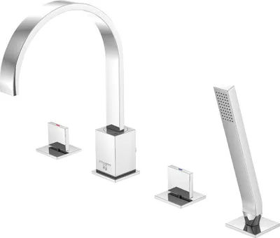 Zdjęcie produktu dla Steinberg 135 - Bateria wannowa, 4-otworowa, chrom 135 2402