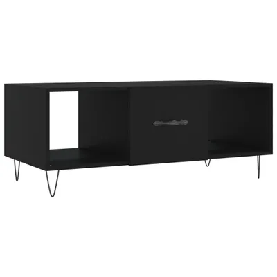 Immagine prodotto di vidaXL Tavolino da salotto Nero 102x50x40 cm in materiale composito