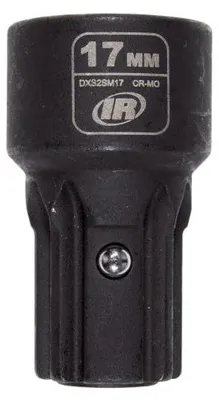 Produktbild von Ingersoll-Rand DXS2SM17 Schlagstecknuss, 17mm metrisch Standard, Chrom-Molybdän-Stahl