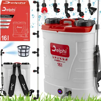 Zdjęcie produktu dla Akumulatorowy opryskiwacz ciśnieniowy plecakowy 16 l ogrodowy 8 Ah