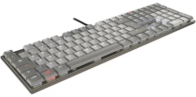 Produktbild von CHERRY KC 500 MX LP, Volle Größe (100%), Kabelgebunden, USB, Mechanischer Switch, QWERTZ, Grau