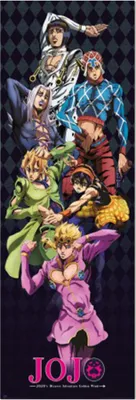Produktbild von Jojo's Bizarre Adventure Türposter 53 x 158 cm