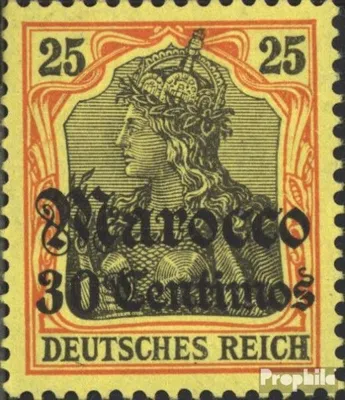 Produktbild von Briefmarken Dt. Post Marokko 1905 Mi 25 postfrisch Germania-Aufdruck