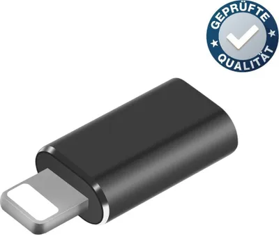 Produktbild von USB-C auf Iphone-Adapter für iPhone iPod Laden Datentransfer Konverter