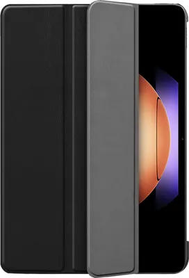 Image de Cazy Housse pour Tablette compatible avec Xiaomi Pad 6S Pro 12.4 - Étui TriFold Bookcase - Noir