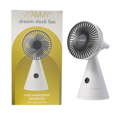 Produktbild von Dream Tischventilator, USB-Mini-Tischventilator, grau