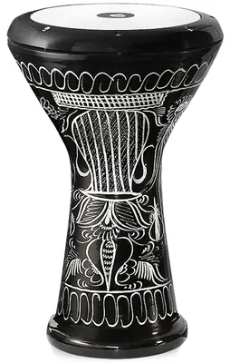 Productafbeelding van Darbuka Oriental Solo - Handgegraveerd - Handgemaakt - Muzikaal instrument