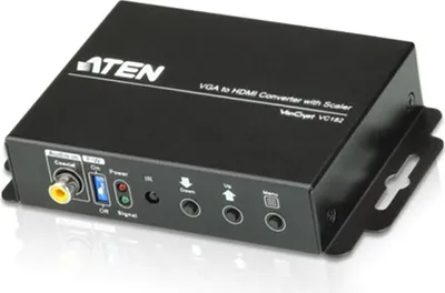 Produktbild von ATEN VC182 Video-Konverter VGA zu HDMI mit Skalierfunktion bis FullHD 1080p