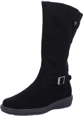 Image de Bottes Waldläufer confortables et chaudement doublées en noir, taille 6.5