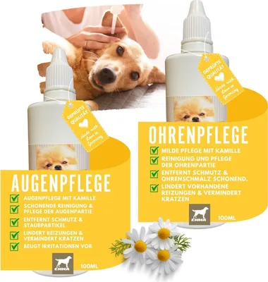 Produktbild von Ohrenreiniger & Augenreiniger für Hunde 2 100ml