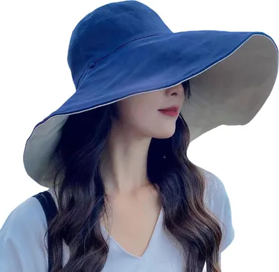 Produktbild von Fischerhut mit breiter Krempe für Damen, LSF 50+, UV-Sonnenschutz, Sonnenhut für Sommer, Strand, Fischerkappe zum Wandern, Angeln, Camping