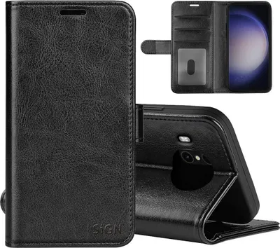 Immagine prodotto di Custodia a portafoglio per Samsung Galaxy S24 - nera