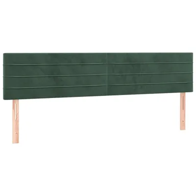 Produktbild von VidaXL 346197, Dunkelgrün, Polyester, Holz, 2000 mm, 78 cm, 88 cm, 50 mm