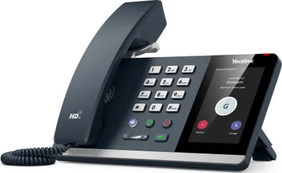 Produktbild von Yealink MP54 E2 Mannschaften, IP-Telefon, Grau, Kabelgebundenes Mobilteil, LCD, 10,2 cm (4"), 480 x 800 Pixel