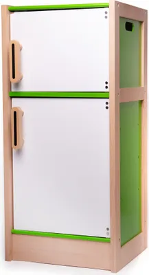 Produktbild von Tidlo Holz Spielzeugkühlschrank mit Gefrierfach für Rollenspiele, 35 cm L x 87 cm H x 40 cm B
