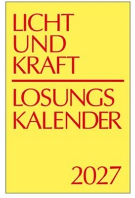 Image de Licht und Kraft/Losungskalender 2027 Reiseausgabe