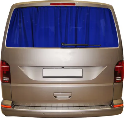 Produktbild von Maß Gardinen für Mercedes Vito Viano W638 nur für Heckklappe in Blau