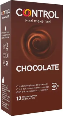 Image de Control Adapta Condoms Au Chocolat 12 Unités