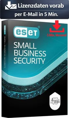 Produktbild von ESET Small Business Security (5 Device/Server - 2 Jahre) DACH ESD Antivirus Sicherheit 5 Min. Versand als Download per Mail