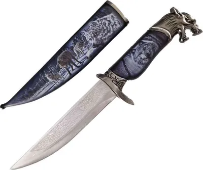 Produktbild von Wolfsdolch "Leader of the pack" Stahlklinge