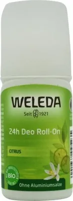 Obrázok produktu pre Weleda CITRUS 24h Deo Roll-on, Ženy, Deodorant, Guličkový deodorant, Fľaša, 50 ml, 24 h