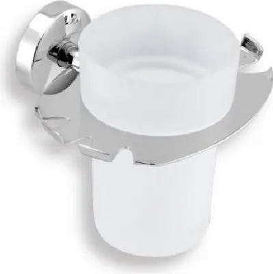 Obrázok produktu pre Novaservis Metalia 11 - Držiak kefiek a pohára, chróm 0149,0