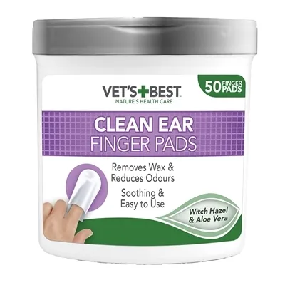Produktbild von Vets Best Clean Ear Finger Pads