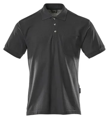 Produktbild von MASCOT® Borneo Polo-shirt Größe S, schwarzblau | Packung (1 Stück)