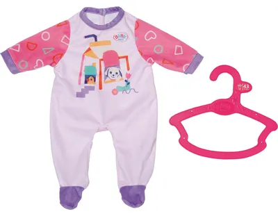 Zdjęcie produktu dla BABY born Romper Lucky 43cm, Kombinezon jednoczęściowy dla lalek, 3 lat(a)