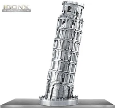 Produktbild von Metal Earth Bausatz Premium Series Tower of Pisa Metallmodell