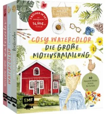 Obrázek produktu pro Cosy Watercolor – rozsáhlá kolekce motivů