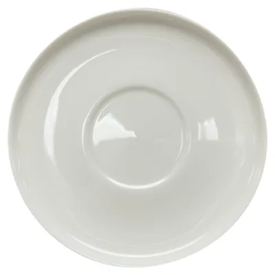 Produktbild von Zurbrüggen Untertasse aus Porzellan in Weiß für Kaffeetassen und Teetassen