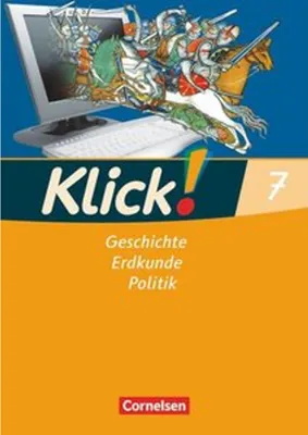 Zdjęcie produktu dla Klick! Geschichte, Erdkunde, Politik - 7. Schuljahr - Ausgabe ab 2007 - Westliche Bundesländer - Arbeitsheft