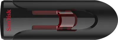 Obrázek produktu pro SanDisk UFM 32GB USB CRUZER GLIDE 3.0, 32 GB, USB Typ-A, 3.2 Gen 1 (3.1 Gen 1), Kluzné, Černá, Červená