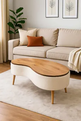 Produktbild von Skye Decor, Hochwertiger Nesting Tisch (3 Teile) - Saphir Eiche, 100% Melamin | 1001