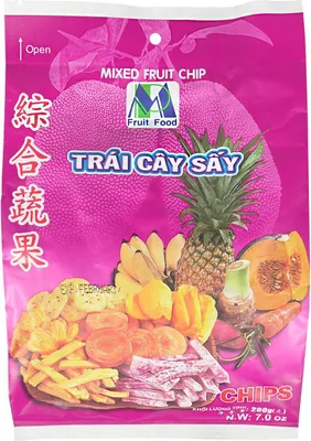 Produktbild von Minh Phat Vietnam Frucht Mix Chips 200g