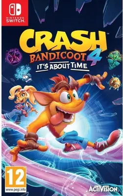 Produktbild von Activision Crash Bandicoot™ 4: It’s About Time!, Nintendo Switch, E10+ (Jeder über 10 Jahre), Physische Medien