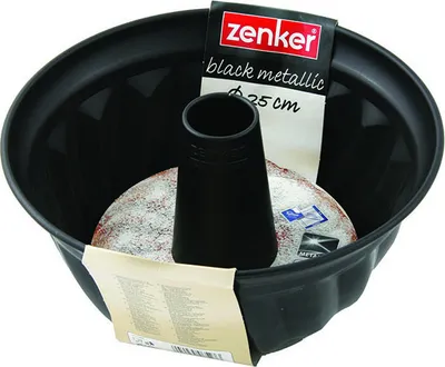 Immagine prodotto di Teglia da forno Teglia per Bundt cake Zenker TEFLON NERO Teglia per muffin ⌀25 cm HOMLA