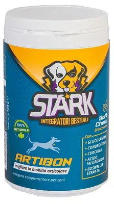 Produktbild von Stark Integratori Bestiali Artibon, 60 Kautabletten