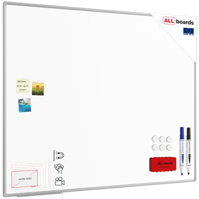 Produktbild von Magnetische Schreibtafel emailliert P3 - 150x120cm