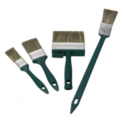 Produktbild von Lasur Pinsel Set 4-tlg Flachpinsel Flächenstreicher Heizkörperpinsel