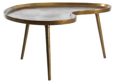 Image de Table d'appoint Light & Living PUNO en métal bronze antique – 48x32x37 cm