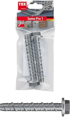 Produktbild von TOX Betonschraube Sumo Pro 1 M8x100 mm - 2 Stück - 041601041