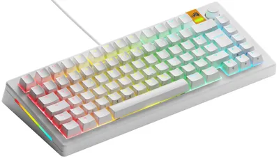 Obrázek produktu pro Mechanická klávesnice Rapid Trigger – rozložení 75 % – USB-C – bílá – herní klávesnice