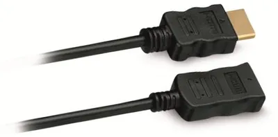 Image de rallonge HDMI ULTRA HD de 1 mètre, noire