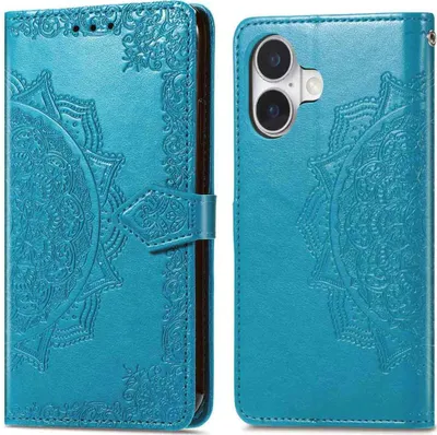 Image de imoshion Bibliothèque Mandala pour l'Apple iPhone 17 - Turquoise