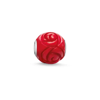 Produktbild von Thomas Sabo Bead 'Rote Rose' K0038-590-10 Charm Anhänger