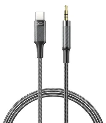 Zdjęcie produktu dla Xo Kabel Audio Nb-R279B Usb-C - Jack 3,5Mm 1,0M Czarny
